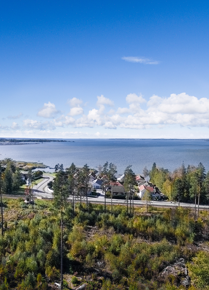 Utsikt från Sjölyckan.